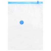 VidaXL Opslagzakken met opslag 5 pcs transparant en blauw 80 x 60 cm - thumbnail