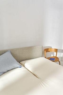 Auping Organic Jersey Hoeslaken Splittopper off white