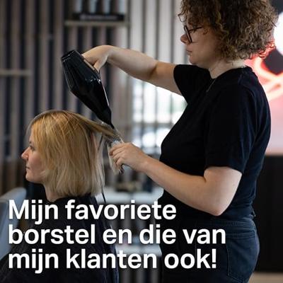 Olivia Garden Wavy Bristles White & Grey Brush Ø25mm Olivia Garden Wavy Bristles White & Grey Brush Ø25mm