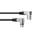 Omnitronic 30220632 XLR Verbindingskabel [1x XLR-stekker 3-polig - 1x XLR-bus 3-polig] 3.00 m Zwart - thumbnail