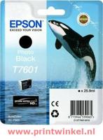 Originele inktcartridge Epson T7601 Zwart - thumbnail