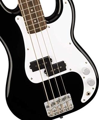 Squier Mini Precision Bass Black kinderbasgitaar / reisbasgitaar