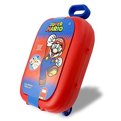 Brandunit Multiprint - tekenset trolley super mario: 63-delig