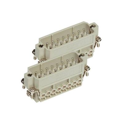 HARTING 09200162613 Pin-inzetstuk Han® A 16 + PE Schroeven 1 stuk(s) Piece HARTING 09200162613 Pin-inzetstuk Han® A 16 + PE Schroeven 1 stuk(s) Piece