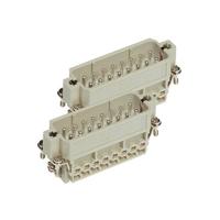 HARTING 09200162613 Pin-inzetstuk Han® A 16 + PE Schroeven 1 stuk(s) Piece - thumbnail