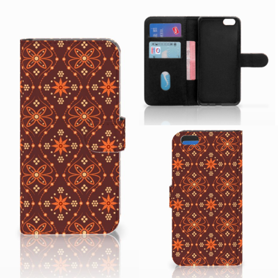 Apple iPhone 7 Plus | 8 Plus | Telefoon Hoesje | Batik Brown