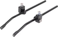 Atranvelo bagagedrager bevestiging carrier attach. 150mm matt black - thumbnail