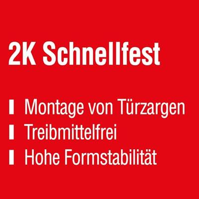 Soudal Quick-Fit 2K | 2 componentenschuim | 210 ml - 101665 Soudal Quick-Fit 2K | 2 componentenschuim | 210 ml - 101665