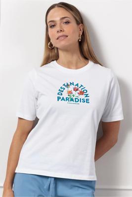 Studio Anneloes Paradise Tshirt 12942 T-shirt Korte Mouw 1000 White