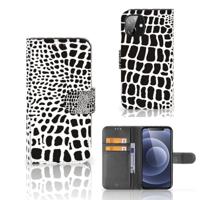 Apple iPhone 12 Mini | Telefoonhoesje | Met pasjeshouder | Slangenprint - thumbnail