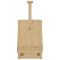 VidaXL Tafelezel 27x43x68 cm massief grenenhout - thumbnail