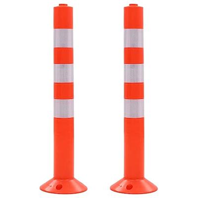VidaXL Verkeerspalen 75 cm kunststof 2 st