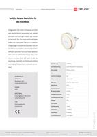 Yeelight plug-in nachtlamp 0,5w - warm witte lichtkleur - met lichtsensor - thumbnail