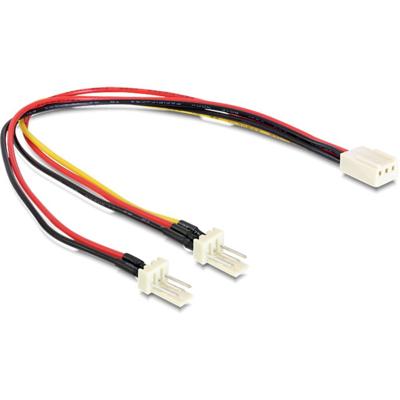 Aansluitkabel PC-ventilator 0.22 m Meerdere kleuren Delock Aansluitkabel PC-ventilator 0.22 m Meerdere kleuren Delock
