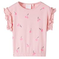 VidaXL Kindershirt 116 lichtroze - thumbnail