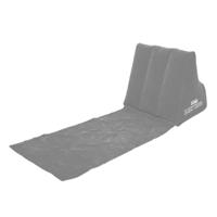 Lazy wedge Opblaasbare Chillstoel - Grijs - thumbnail
