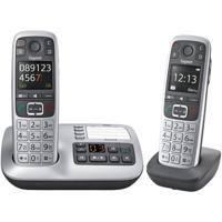 Gigaset E560A Duo Telefoons Zilver/Grijs - thumbnail