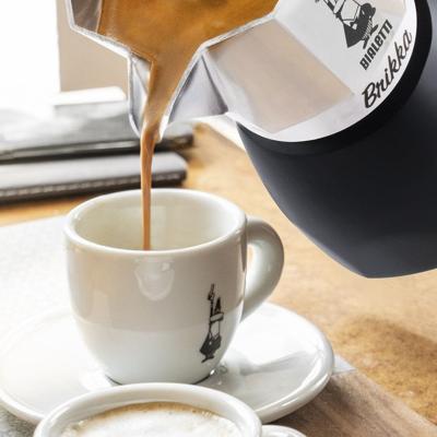 Italiaanse Koffiepot Bialetti BRIKKA Aluminium 4 Koppar - thumbnail