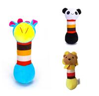 Nobleza Hondenspeelgoed - Knuffel met piep - Pluche - thumbnail