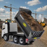 Jamara 1/20 Dump truck Volvo FMX Meiller - thumbnail