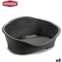 Huisdierbed Stefanplast Grijs Plastic 68 x 27,5 x 49 cm 6 Stuks - thumbnail
