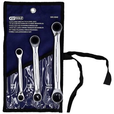 KS Tools 503.4540 Ringsleutelset 3-delig Sleutelbreedte (metrisch) 8 - 19 mm
