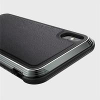 X-Doria Defense Lux Leather cover iPhone XS Max zwart - XD-DEFLUXL-IPHXP-BLK - thumbnail