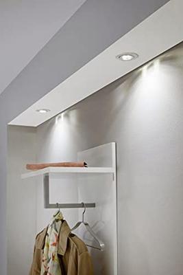 Eglo Inbouw spotTedo set van 3 nikkel mat - 31689