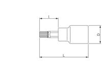 Bahco Schroevendraaierdopsleutel 1/2" | vierkantaansluiting | XZN-schroeven 18 mm - 7809XZN-18 - thumbnail