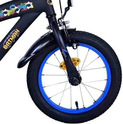 Batman kinderfiets - jongens - 14 inch - zwart