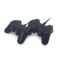 Dubbele USB gamepad met vibratie - thumbnail