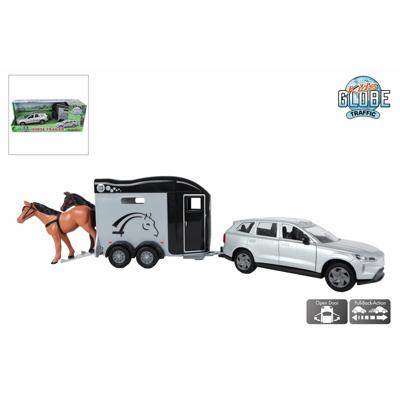KidsGlobe Volvo EX90 met paardentrailer