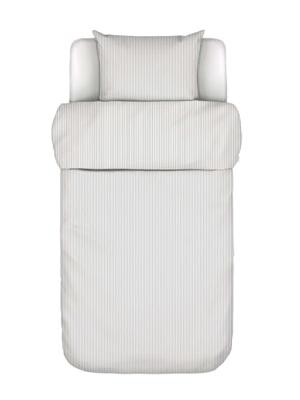 Marc O&apos;Polo Classic Fine Stripe Anthracite dekbedovertrek