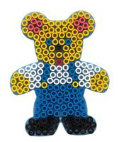 Hama strijkkralenbordje maxi - teddybeer - thumbnail