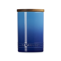 LE CREUSET - Signature - Voorraadpot 0,77l met houten deksel Azure - thumbnail