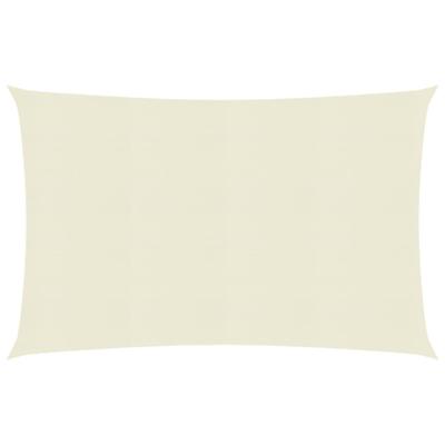 Zonnezeil 160 g/m 3x5 m HDPE crmekleurig Zonnezeil 160 g/m 3x5 m HDPE crmekleurig