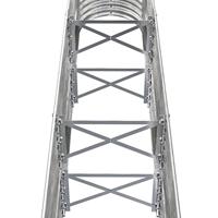 VidaXL Plantenbak 152x40x68 cm gepoedercoat staal zilverkleurig - thumbnail