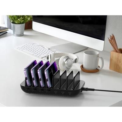 Conceptronic OZUL07B 160W 7-poorts USB PD laadstation, USB-C x 7, PD 3.0