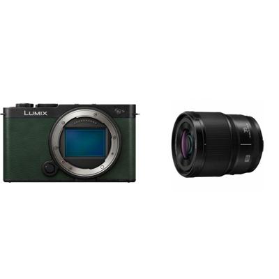 Panasonic Lumix S9 Body Dark Olive + Lumix S 35mm F/1.8