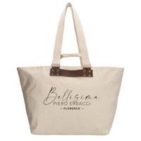 PE Florence Bellisima Strandtas creme  Damestas - thumbnail