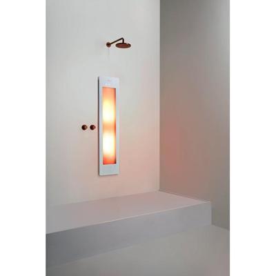 Sunshower Round Medium One infrarood inbouw 140x33x10cm White M0500-M0101 Sunshower Round Medium One infrarood inbouw 140x33x10cm White M0500-M0101