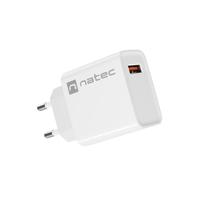 Oplader Natec NUC-2057 RIBERA Wit 18 W - thumbnail