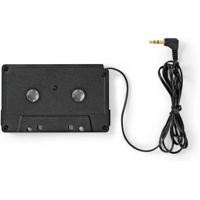 Cassette-adapter | 3,5 mm Mannelijk | Zwart - thumbnail