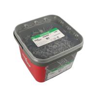 Dynaplus Unischroef/Spaanplaatschroef Ar-Coating Platkop deeldraad Torx TX25 5.0X60/35 | 1000 stuks - 0289.14.42001 - thumbnail