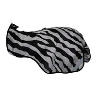 Bucas Buzz-off Riding Zebra zwart/wit maat:155 / 6'7 - thumbnail