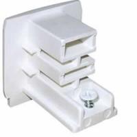 Euro 3 fase rails eindkap wit - thumbnail