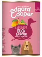 Hond blik pup eend 400g Edgard & Cooper - Edgard en cooper - thumbnail