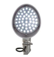 MAULstorm bureaulamp, LED, op voet, zilver - thumbnail