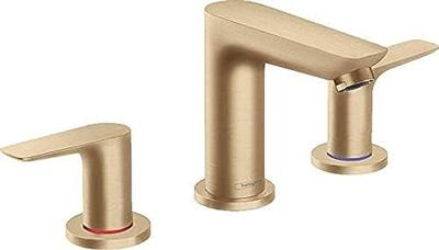 Hansgrohe Wastafelmengkraan Talis E 3-Gats Met Trekwaste Geborsteld Brons - thumbnail