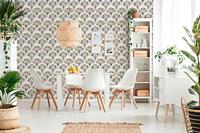 Architects Paper Jungle Chic geel behang | 377084 - thumbnail